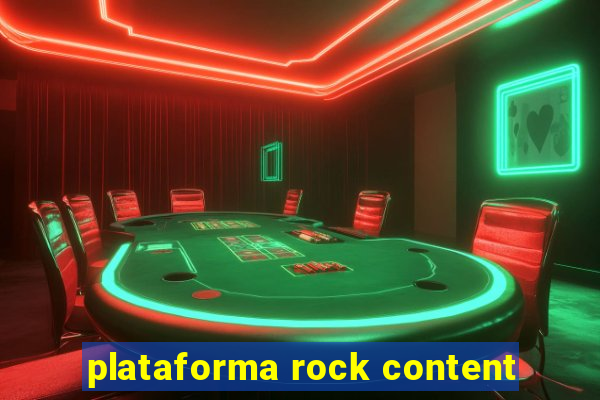 plataforma rock content